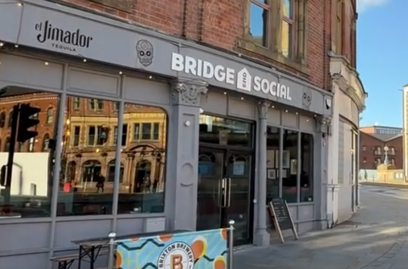 Bridge End Social, 2026, the building that housed Xibit in 2006