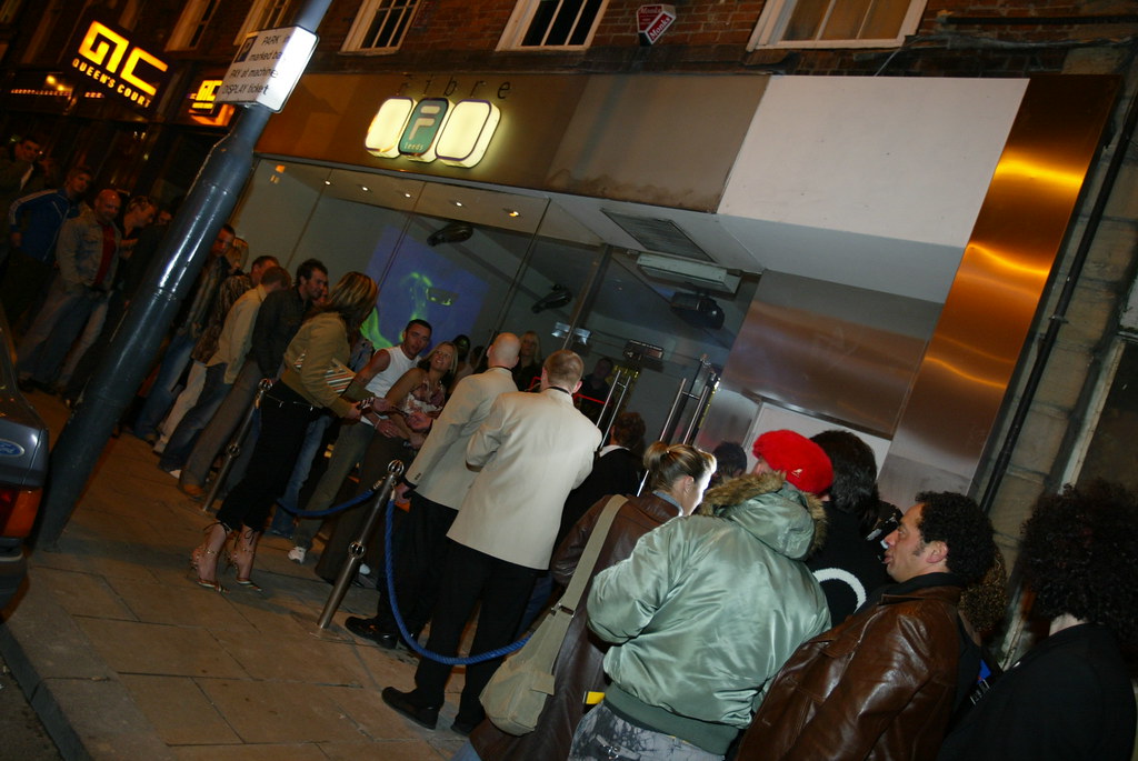 Bar Fibre exterior, Lower Briggate, 2000