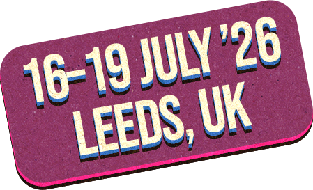 16–19 July '26, Leeds, UK